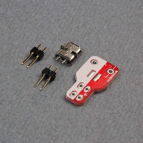 Breadboard Power plate USB kit [Discontinued] by ProtoPic - The Pi Hut