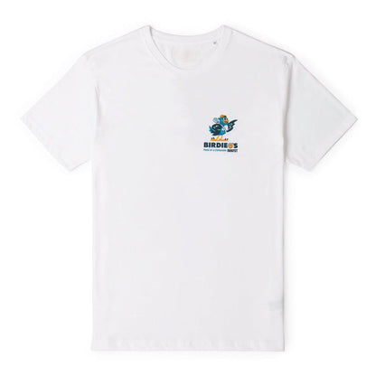 RSVLTS xs RSVLTS Breakfast Balls Breakfast Theme "Birdie O's" _ Crewneck Tee Breakfast Balls Breakfast Theme "Birdie O's" _ Crewneck Tee