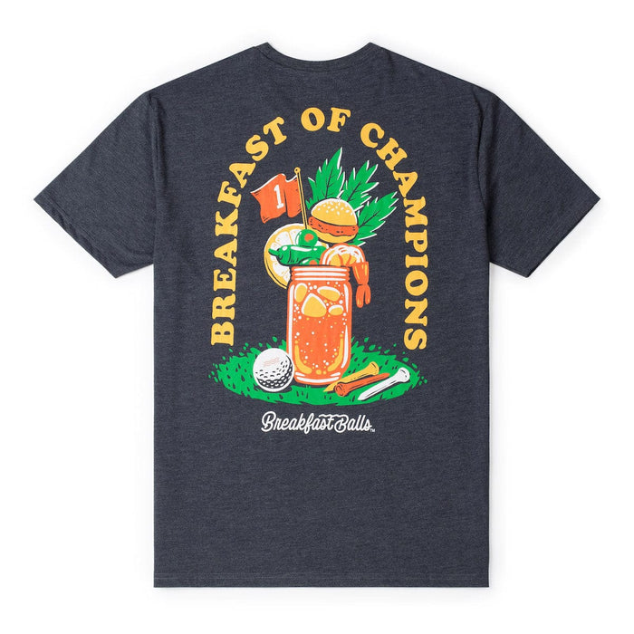 RSVLTS RSVLTS Breakfast Balls "Most Important Drink of the Day" _ Crewneck Tee Breakfast Balls "Most Important Drink of the Day" _ Crewneck Tee