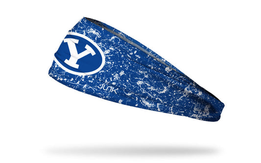 Brigham Young University: Splatter Big Bang Lite Headband - View 1