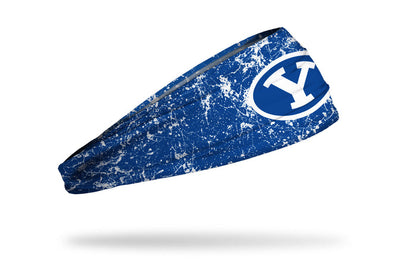 Brigham Young University: Splatter Big Bang Lite Headband - View 2