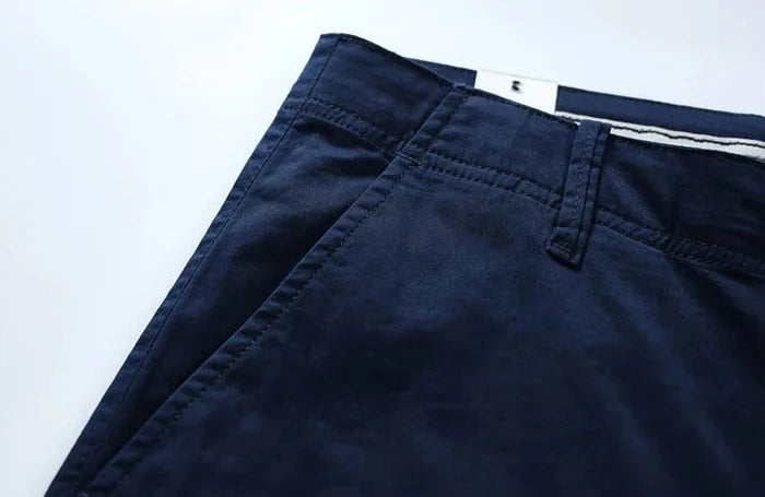British cotton casual chinos - AntoniosClothing - apricot