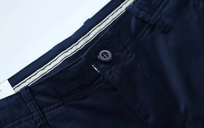 British cotton casual chinos - AntoniosClothing - apricot