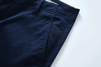 British cotton casual chinos - AntoniosClothing - apricot