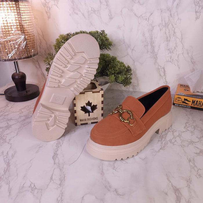 Brown Casual Platform Shoes - Maha fashions -  Women Clothing