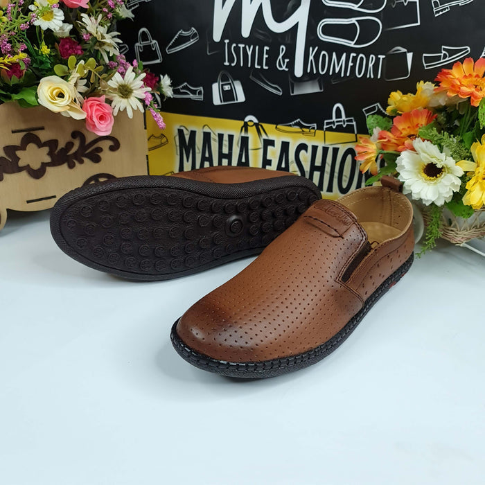 Brown Casual Shoes - Maha fashions -