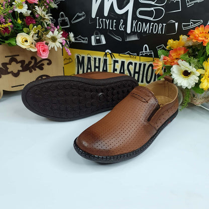 Brown Casual Shoes - Maha fashions -