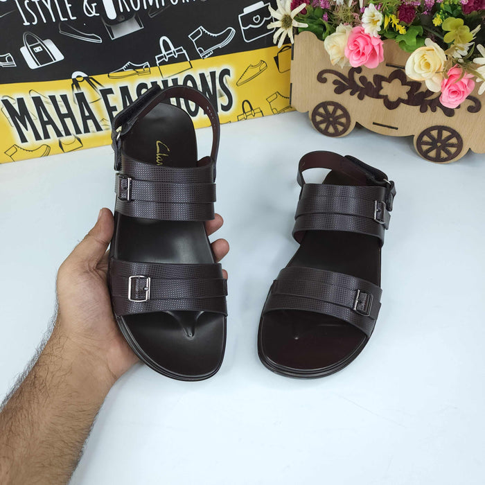 Brown Men Sandals - Maha fashions -