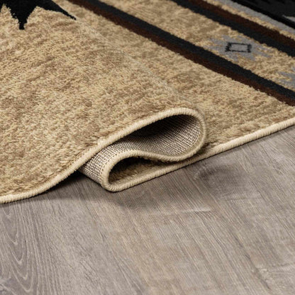Buckhaven Brown Aztec Carpet [Online Only]