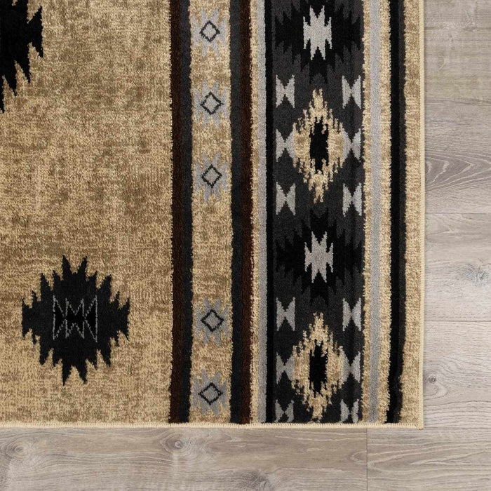 Buckhaven Brown Aztec Carpet [Online Only]