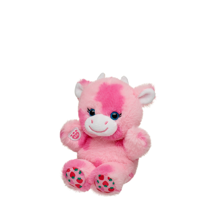 Build-A-Bear Mini Beans® Strawberry Cow Stuffed Animal