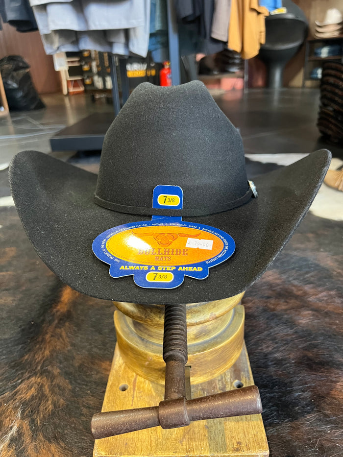 Bullhide Kingman 4X Black Cowboy Hat