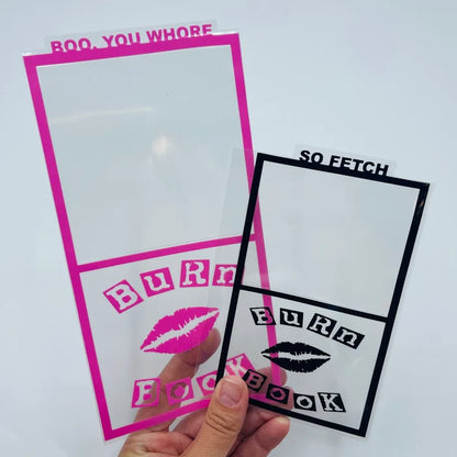 Burn Book Pocket Dash for Ring Planners