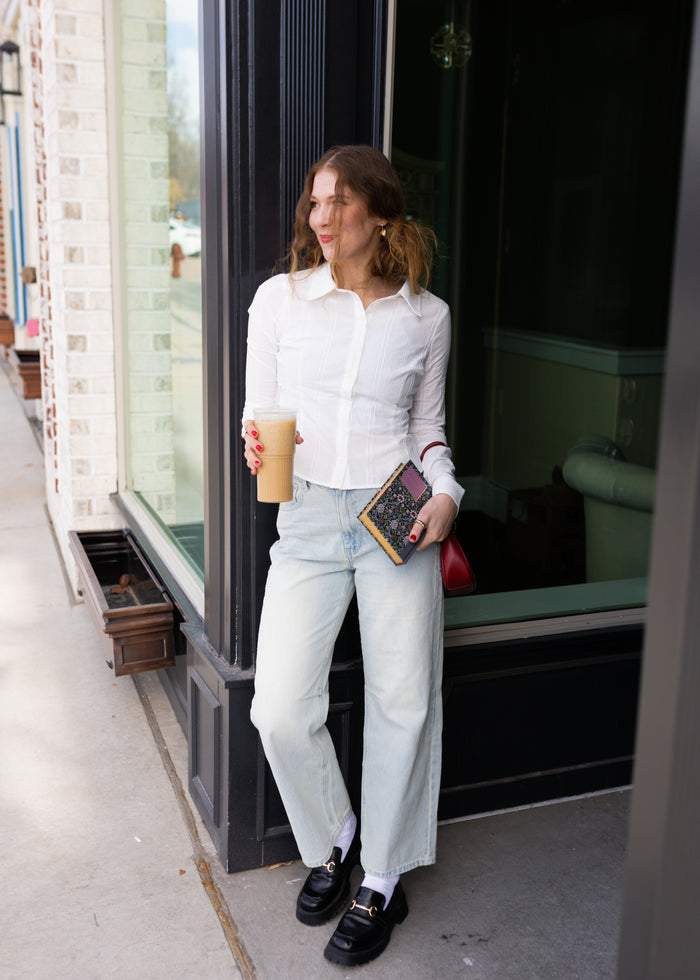 business chic top