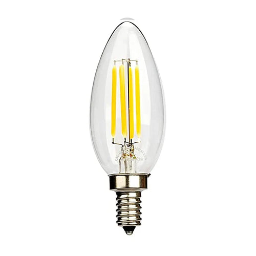C35 Candle LED - E12 2W Clear Dimmable Bulb
