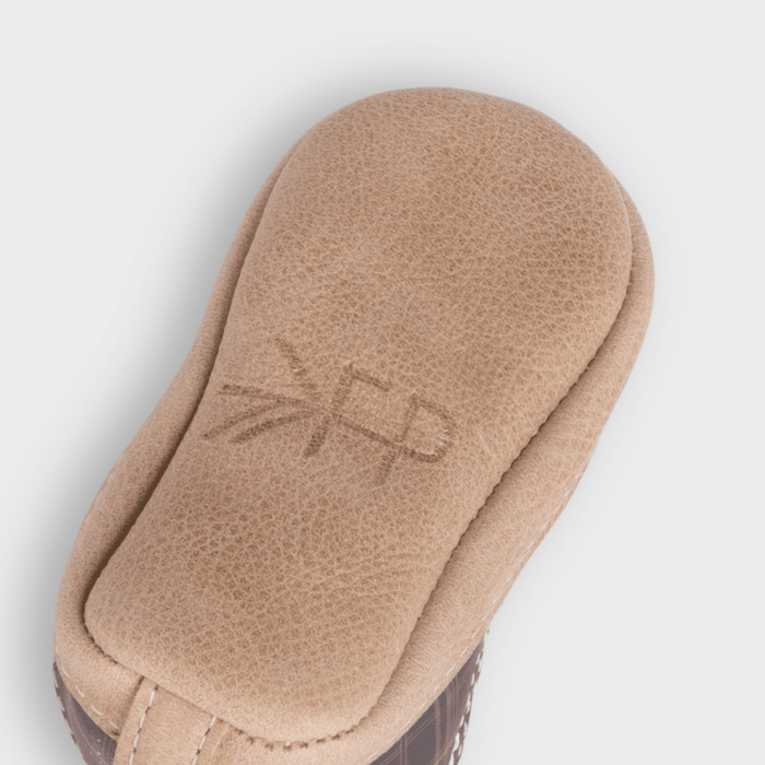 Cabin Flannel Slip On Baby Shoe Slip On Soft Sole