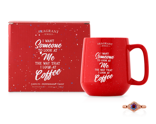 Cafe FJ: Peppermint Twist - Look at Me - Jewel Candle