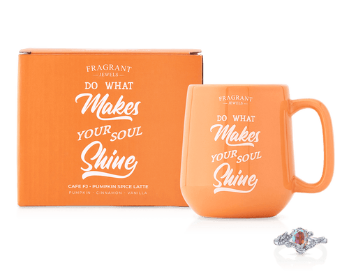 Cafe FJ: Pumpkin Spice Latte - Makes Your Soul Shine - Jewel Candle