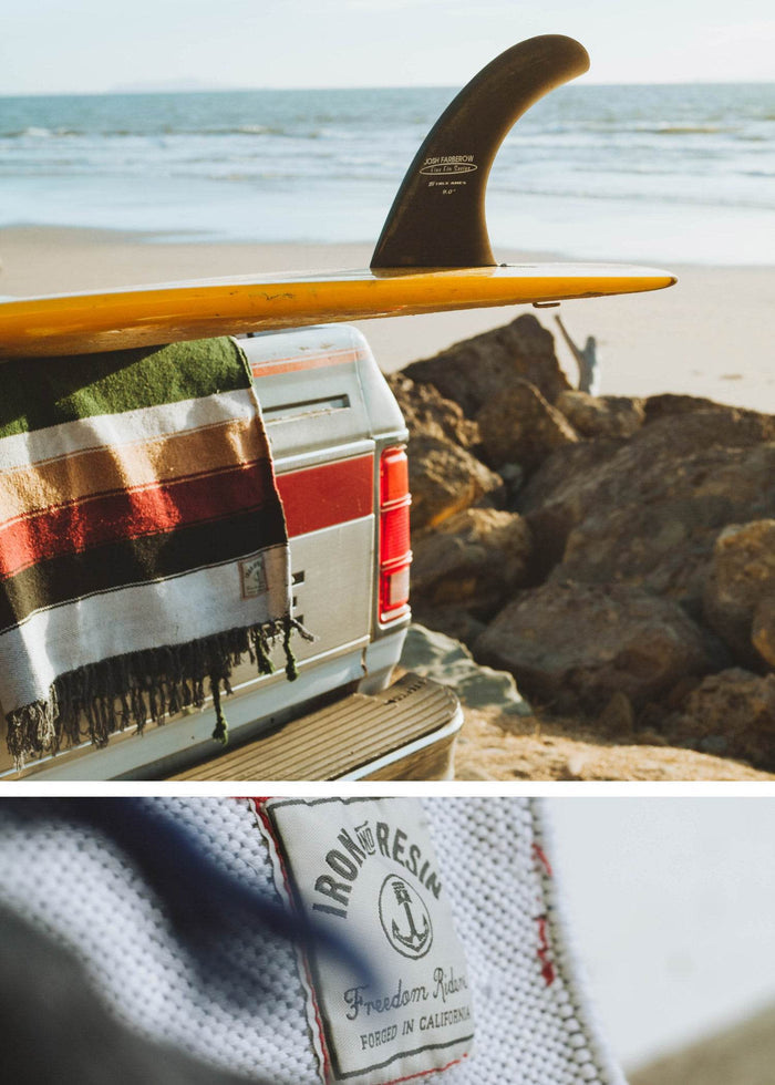 Calle Blanket - Iron & Resin
