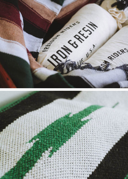Calle Blanket - Iron & Resin