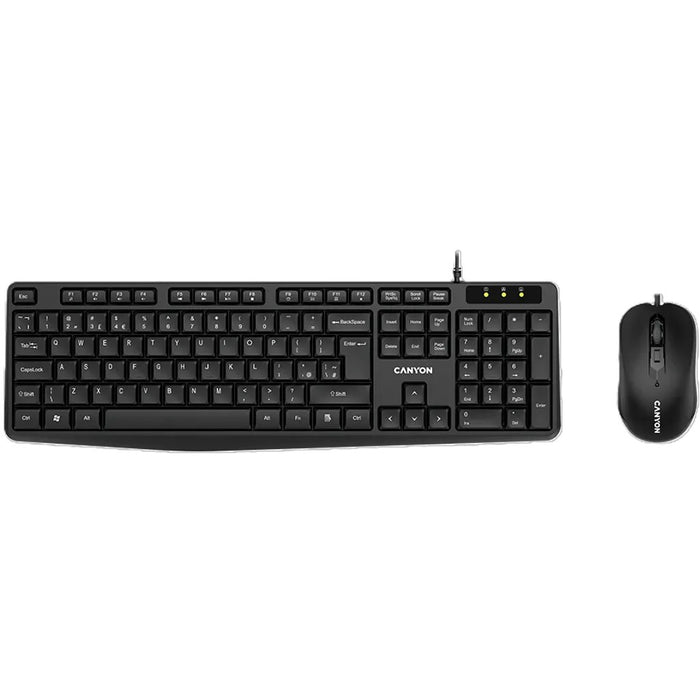 Canyon Classic Wired Combo Set - Keyboard And Mouse OnSet 01