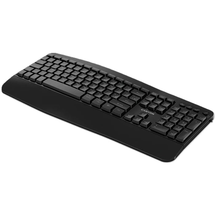 Canyon Ergonomic Wireless Keyboard | HKB-W6 - Black