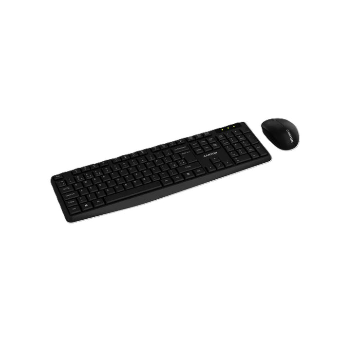 Canyon Wireless Mouse & Keyboard Set | SET-W01 - Black