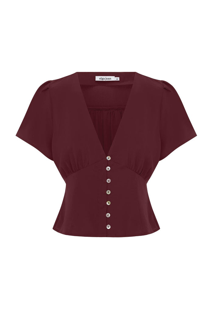 Cap-Sleeve Top Vino
