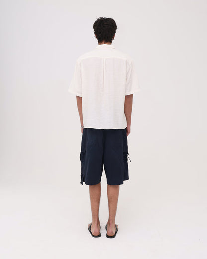 Cargo Short - Washed Navy