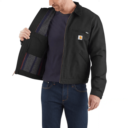 Carhartt Iconic J01 Duck Detroit Jacket - Black