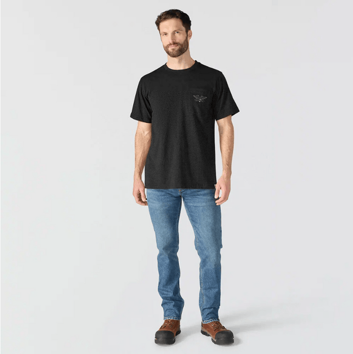 Carhartt Irvine Relaxed Hardwork Eagle T-Shirt - Black