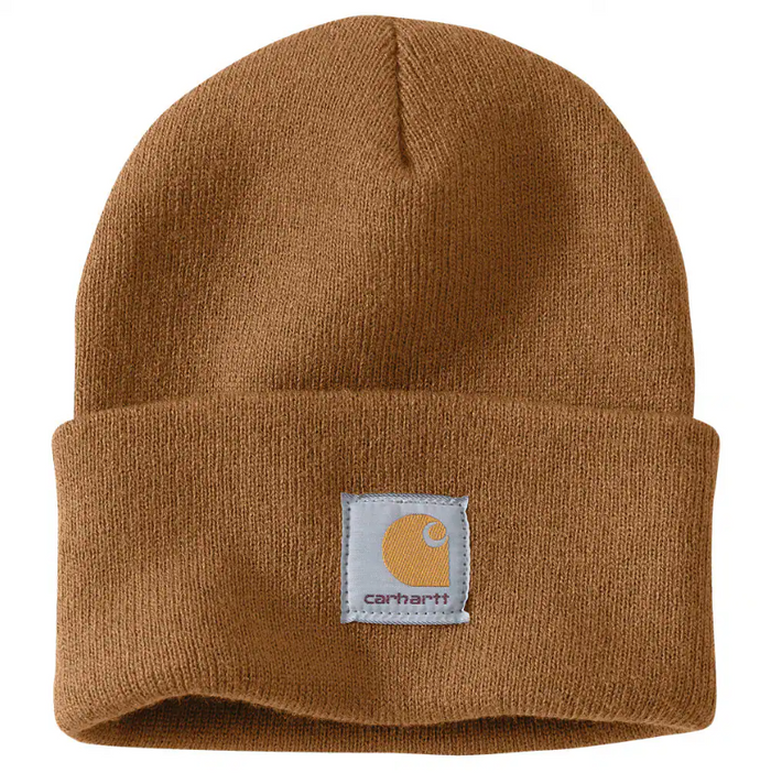 Carhartt Knit Cuffed Beanie - Brown