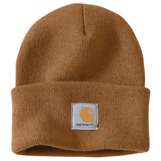 Carhartt Knit Cuffed Beanie - Brown