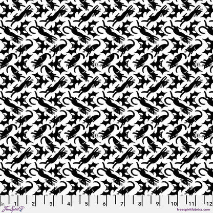 Cat Scatter Fabric