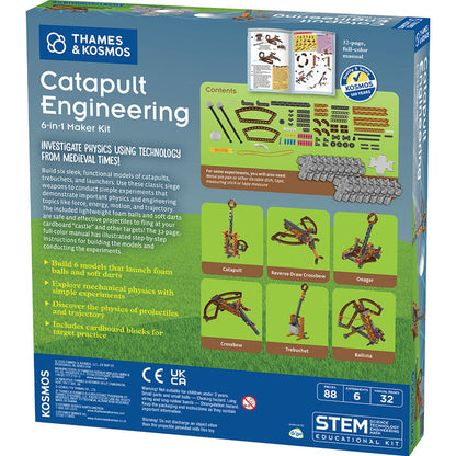 Catapult Engineering: 6-in-1 Maker Kit STEM Thames & Kosmos