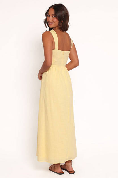 Petal and Pup USA DRESSES Caty Maxi Dress - Yellow