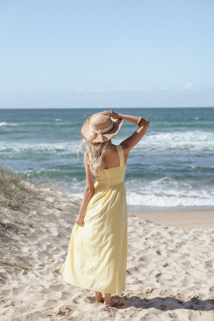 Petal and Pup USA DRESSES Caty Maxi Dress - Yellow
