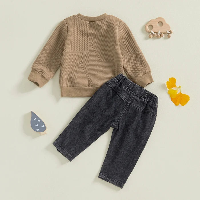 CEDRIC Distressed Denim Outfit