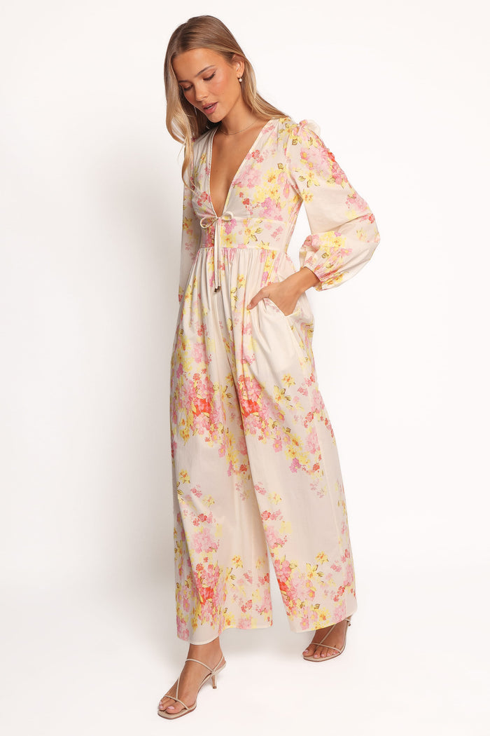 Petal and Pup USA PLAYSUITS Celestine Jumpsuit - Pink Floral