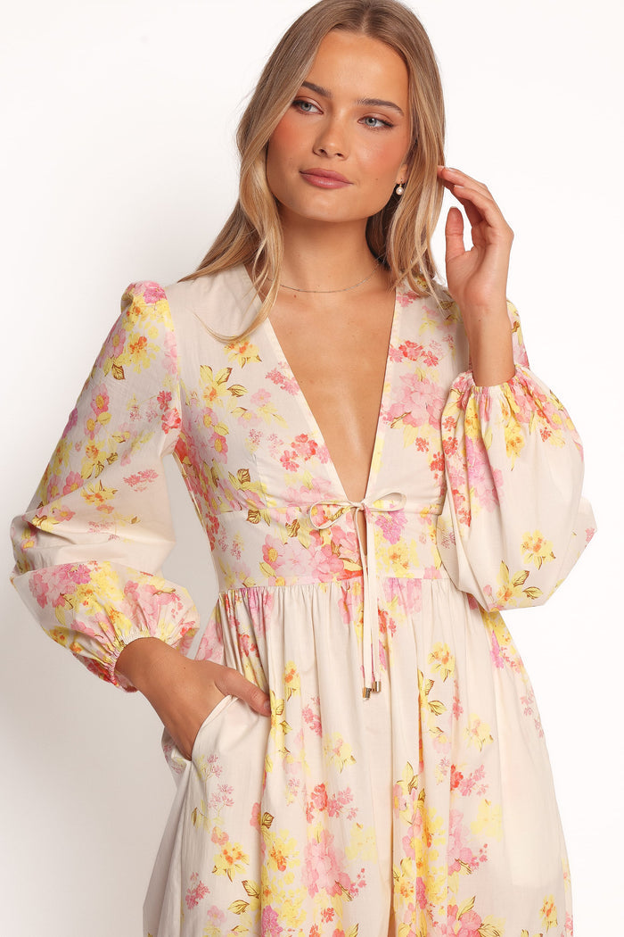 Petal and Pup USA PLAYSUITS Celestine Jumpsuit - Pink Floral