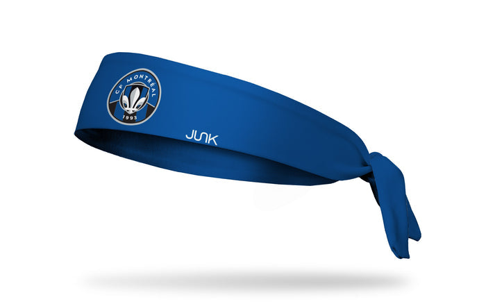 CF Montreal: Logo Blue Flex Tie Headband - View 1