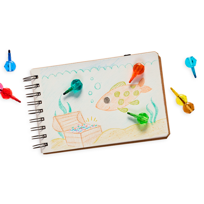 Drawing with Charm to Charm Stacking Crayons