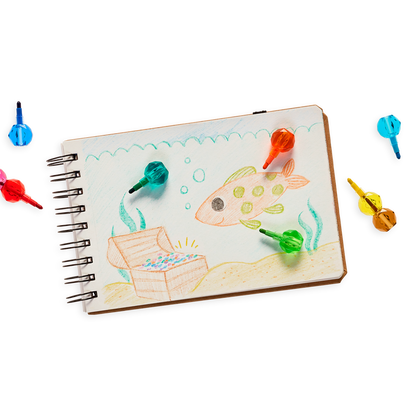 Drawing with Charm to Charm Stacking Crayons