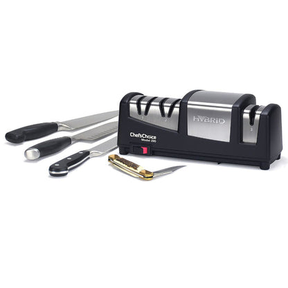 CHEF'S CHOICE 290101 AngleSelect Hybrid Diamond Hone Knife Sharpener - 290