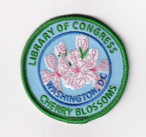 Cherry Blossom Patch - Library of Congress Shop