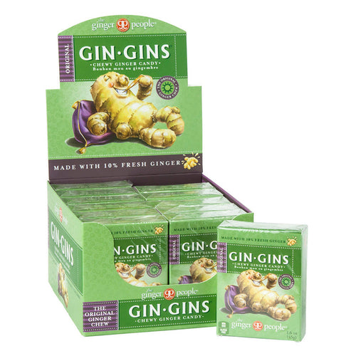 Chews Ginger People Gin Gins Original 1.6oz Box - 24ct
