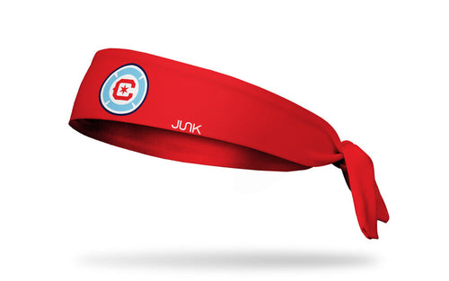 Chicago Fire FC: Logo Red Flex Tie Headband - View 1