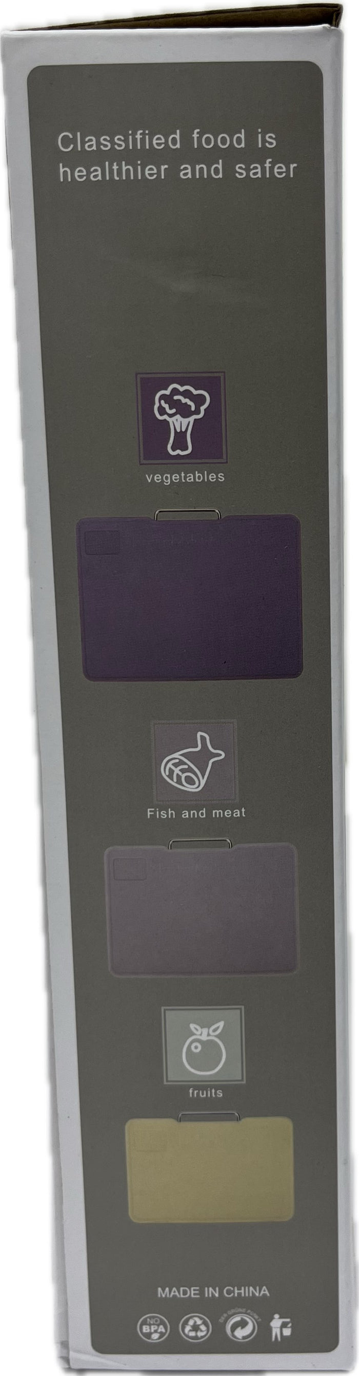 Chopping Board 3pc Set With Storage Stand 12529