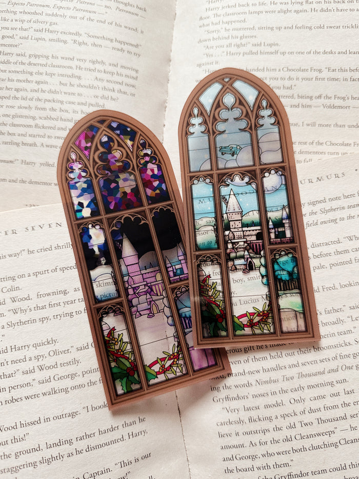 Christmas Castle Bookmark Set