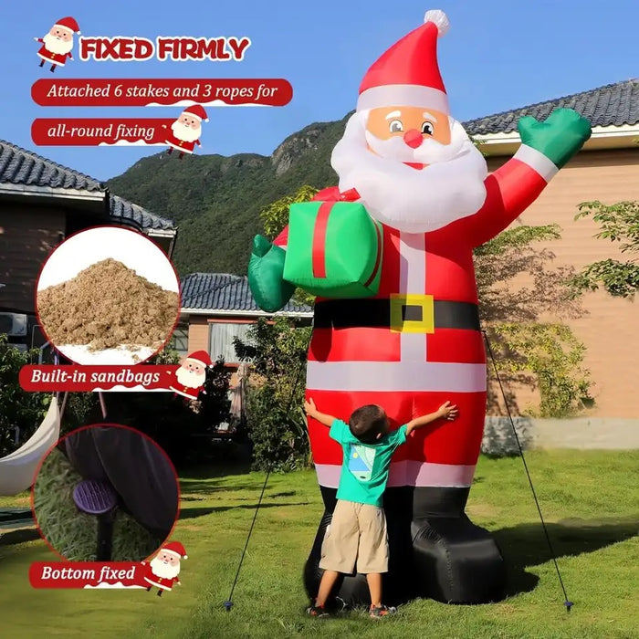 Christmas Inflatable Santa Claus Decoration or Snowman